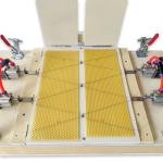W Shape Automatic Electric Wire Embedder For Heating Wax Wire On The Beeswax