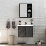 Wall Mounted Plywood Bathroom Cabinet