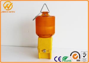 Quality Single Battery Traffic Safety Equipment Flashing LED Traffic Warning Lights 500M Visible Distance wholesale