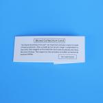Saliva Blood Sample Collection Card DNA Test Crimping Grid Circle