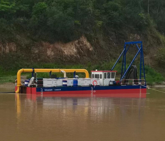 The Output of A 14 Inch Model Jet Suction Dredger is 300 Cubic Meters Per Hour
