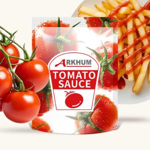 Quality 4.1g Fat Bagged tomato paste 180g Tomato Ketchup Small Pouch wholesale