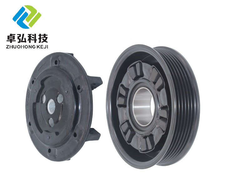 JH-COPU026Auto AC Compressor Pulley Clutch Kit 6PK 120MM 12V For AUDI 3.0 2000-2008