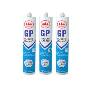 Quality Acetic GP Silicone Adhesive Sealant Aquariums Mildew Resistant wholesale
