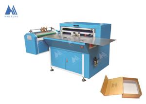 China CE Semi Auto Rigid Box Case Making Machine Gift Rigid Box Making Machine MF-SCM500 on sale