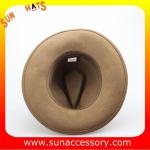 1462 Sun Accessory camel winter wool felt safari mens fedora hats ,Shopping