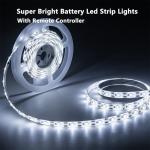 DC 24V 5V 120LEDs 8mm 6500K White High Brightness Flexible Electroplate SMD2835