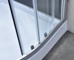 Sliding 35''X35''X85'' Shower Pods Cabins Tempered Glass