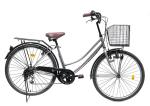 Customized 26 Inch Urban City Bicycles Shimano Bike Womens Ergonomically