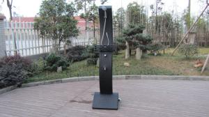 Quality Black Strong Rattan Wicker Shower , Outdoor Beach Cane Shower wholesale
