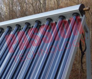 Quality Aluminum Alloy Heat Pipe Solar Collector For Low Temperature Area 15 Tubes wholesale