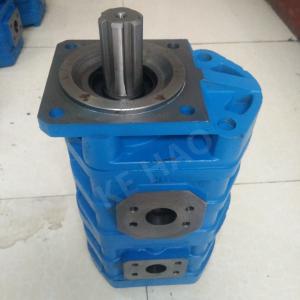 Quality CBGJ Double Pump Square cover Spline Blue Compact Original Gear Pump For Engineering Machinery And Vehicle wholesale