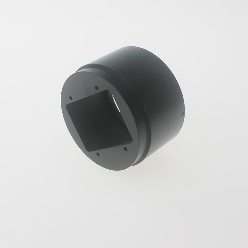 Black Industrial CNC Machining Aluminum Parts Camera Housing Antirust