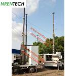 15m lockable pneumatic telescopic mast 350kg payloads NR-3300-15000-350L for