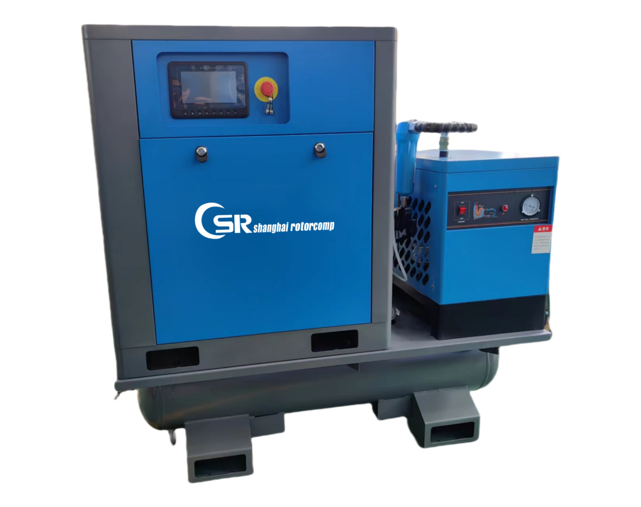 Electric Rotary Rotorcomp LGSD-11 Series Screw Air Compressors Heavy Duty