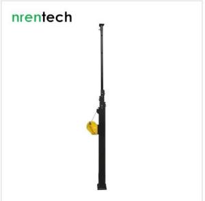 Quality 10m galvanized manual crank telescopic mast-steel telescopic mast-manual telescoping mast for light tower NR-G2750-10000 wholesale