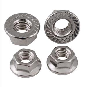 Quality M3-M16 Stainless Steel Serrated Flange Nuts wholesale