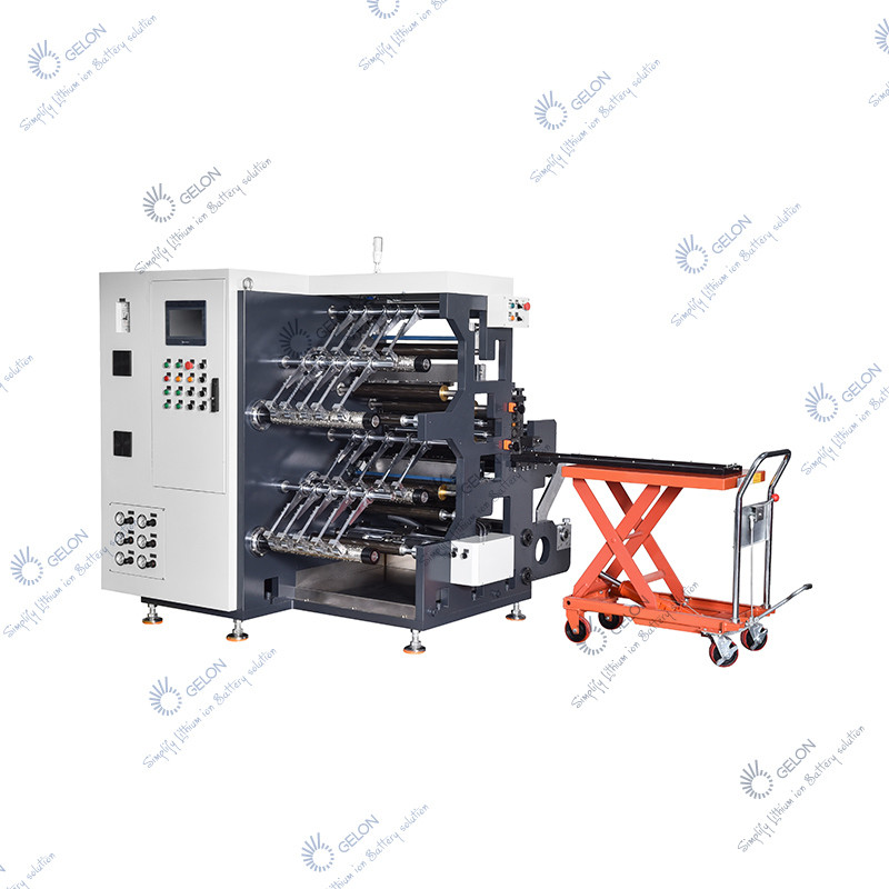 Roll to Roll Integrated Calendaring & Slitting Machine for Battery Production Line