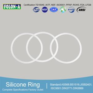 Quality Premium Silicone O Rings for Liquid Mold Compression Molding -60 ~250℃ wholesale