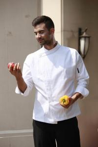Quality Chefs Uniform Premium Woven Fabric in Custom Patterns wholesale