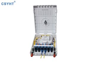 Quality Indoor FTTH Fiber Optic Terminal Box 24 Caja De Terminales ABS Plastic Material wholesale