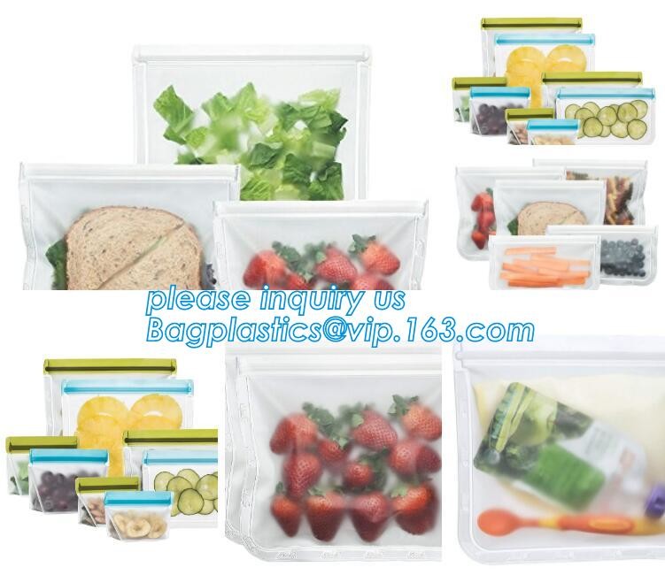 fresh food vegetable fruit roll packaging plastic flat pouch bag,zipper Seal pack Embossing Vacuum Bag for Fresh Food