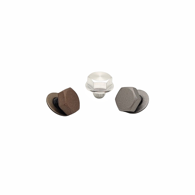10.9 Class Painted Bright Black Hexagon Bolt Carbon Steel Hexagon Screw