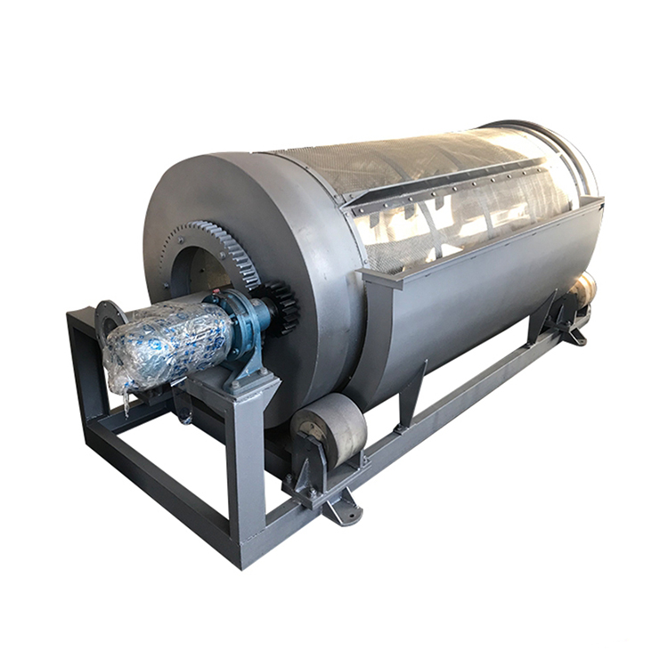 Food Beverage Wastewater Treatment with Rotary Drum Type Screen Filter 80-150cbm/hour
