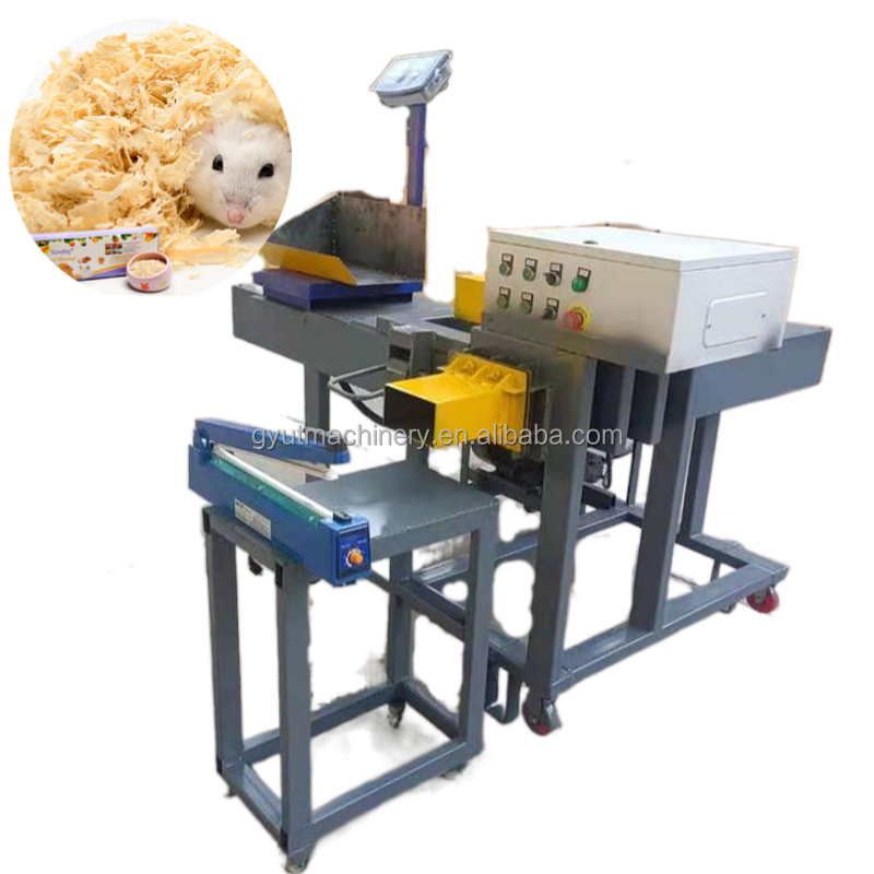 10% Off Discount Automatic Wood Shaving Baler for Animal Bedding Long Service Life