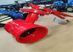 Quality Clamp Connection Water Medium Handle Power Butterfly Valve Fire Protection wholesale