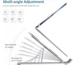 W31cm Ergonomic Portable Foldable Laptop Stand / 16 Inch Laptop Stand