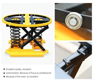 Quality Simple Palletpal Lift Table Level Loader 1t Capacity wholesale