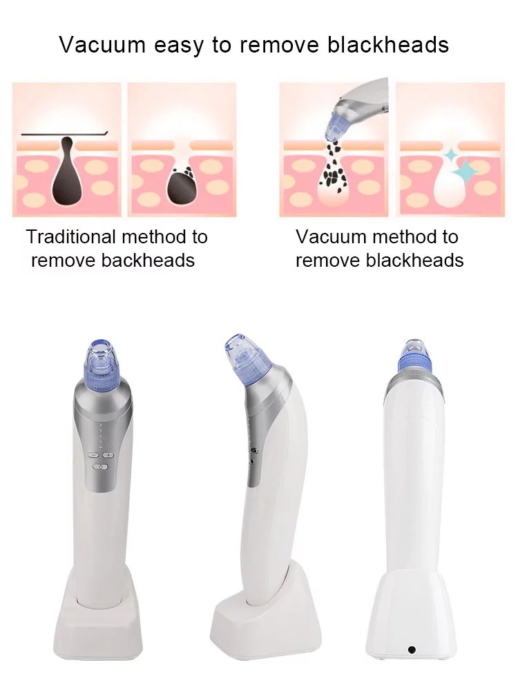 Skin Smothing Facial Skin Cleansing Pore Cleaner Multi - Function Handheld Type