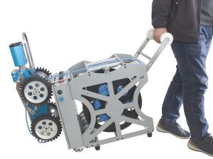 Quality CCTV 1500mm Robotic Crawler Pipe Inspection System 1024*768 Resolution wholesale