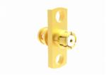 Straight Female SMP RF Connector Brass Gold Plated 50Ohm
