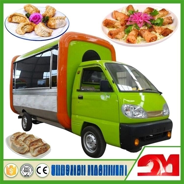 Fastfood making custom-made electric food truck for sale