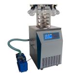 Vertical Vacuum Freeze Dryer Small Scale Laboratory Lyophilizer