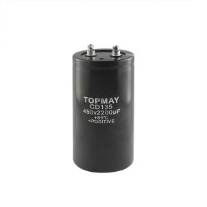 Quality Dia 64mm Aluminum Electrolytic Capacitor 450V 2200UF Screw Terminal wholesale