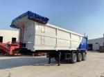 137500 to 26000*2500to2550 height Customized 3 Axle U Shape Tipper Semi Trailer