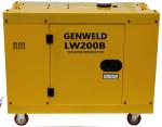 Silent Diesel Welder Generator WD200B 200A Diesel Generator Welding Machine