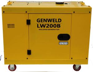 Quality Silent Diesel Welder Generator WD200B 200A Diesel Generator Welding Machine wholesale