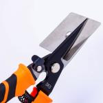 219mm Precision Cutting Combination Shears Opening Locking Spring Loaded Wire