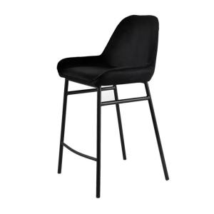 Quality American Modern Bar Stool Chairs Leather Velvet With Wooden Counter wholesale