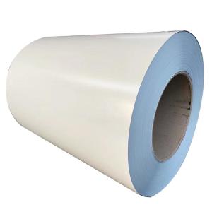 Quality 0.8mm Thick 9016 White Prepainted Steel Coil For Home Appliance wholesale