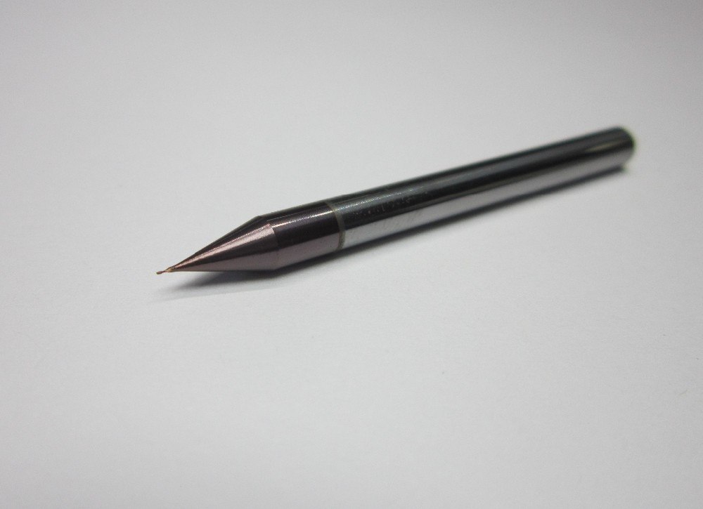 0.5mm 3mm Shank 2 Flute Carbide End Mill