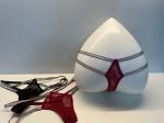 Womens Lace G Strings Sexy Cross Shining Waistband Thongs Bikini Panties Crystal