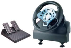Quality Video Game Steering Wheel Compatible P3 Win98 / ME / 2000 / XP wholesale