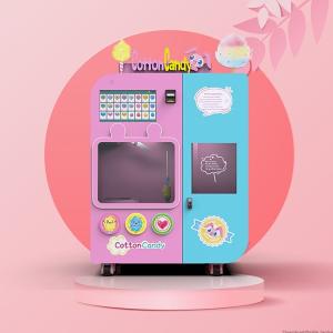 Quality 220V 700W Magic Cotton Candy Machine 4G Internet Cotton Candy Vending Machine wholesale