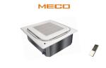 Two Pipe Round Flow 8 Way Ceiling Mounted Chilled Water Fan Coil Unit 200CFM 0