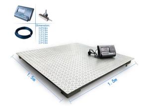 Quality 2.5*3.0 M 10 Ton Industrial Floor Weighing Scales wholesale